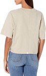 Women's Short-sleeve Cropped Crew Neck T-shirt